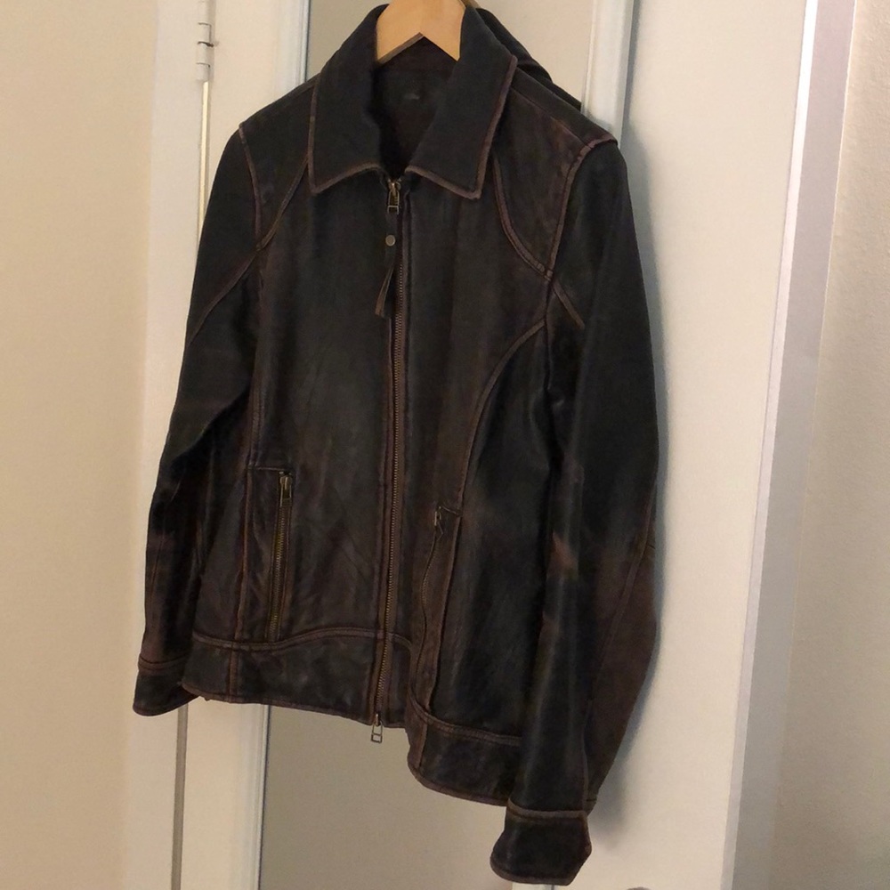 Vintage leather jacket